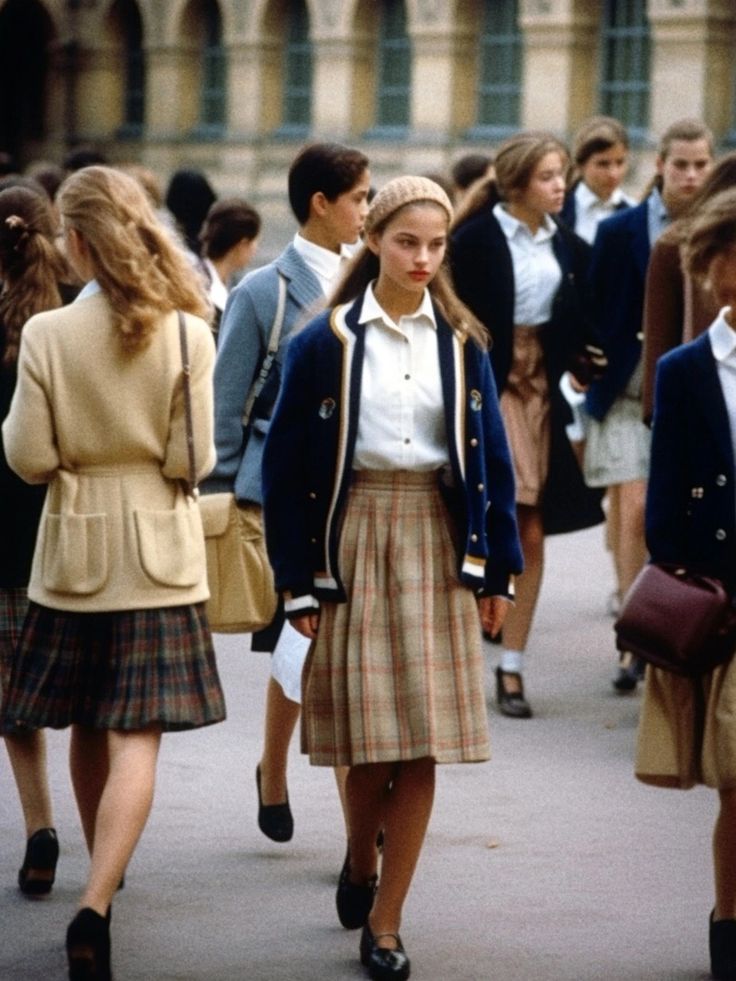 Preppy 80s College Aesthetic vintage aesthetic outfits